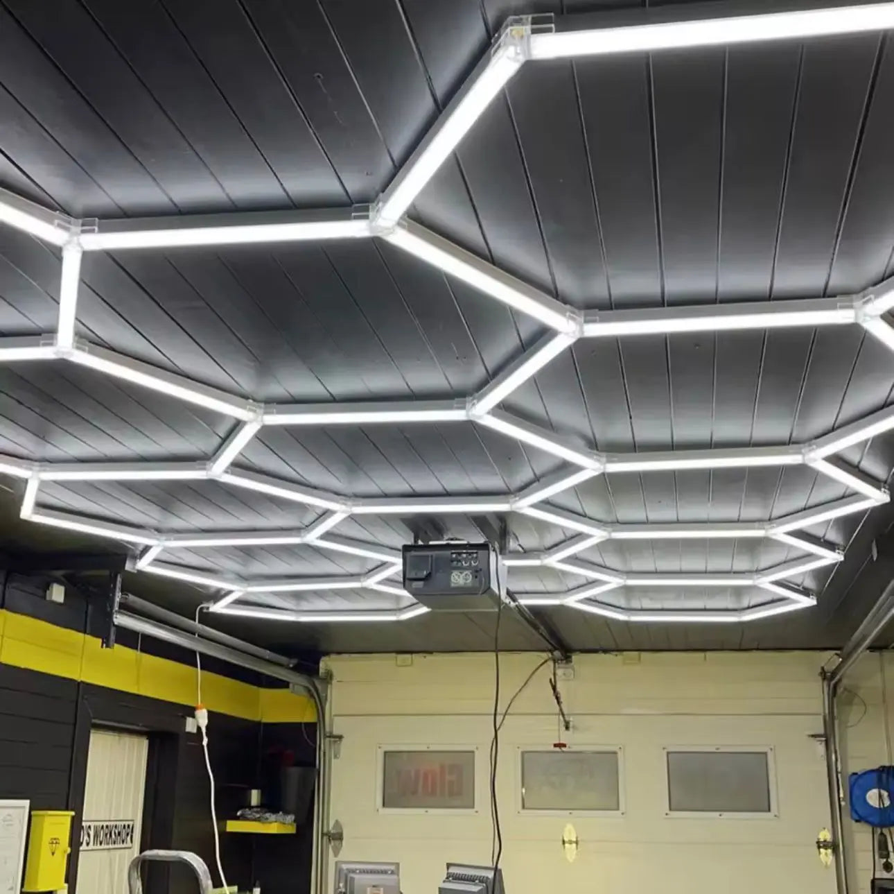Hexagon LED mreža 484x243 cm